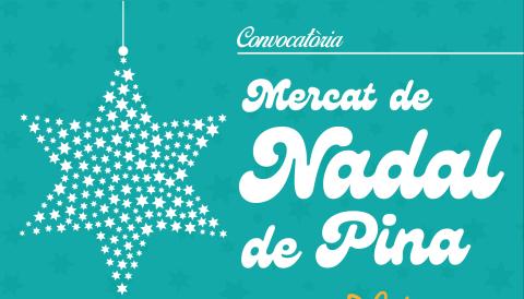 Convocatòria mercat de Nadal de Pina