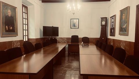 Sala de plenaris de l'Ajuntament