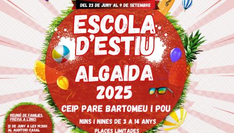 Cartell Escola Estiu Algaida