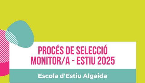 procés de selecció monitor/a estiu