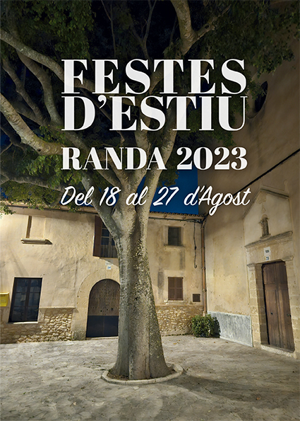 Triptico Folleto Fiestas RANDA 2023