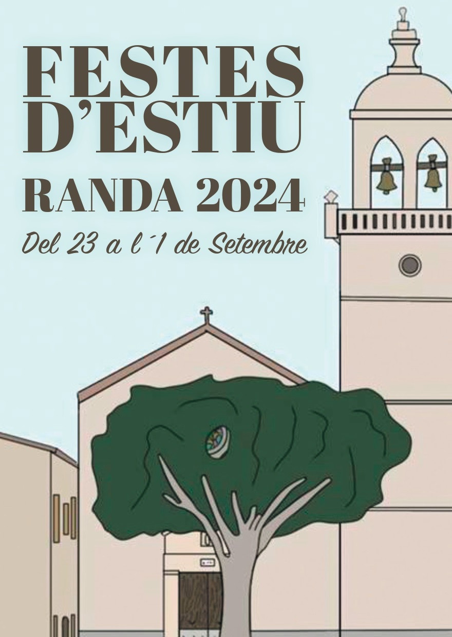 Repicada de campanes, amollada de coets i col·locació de banderes 