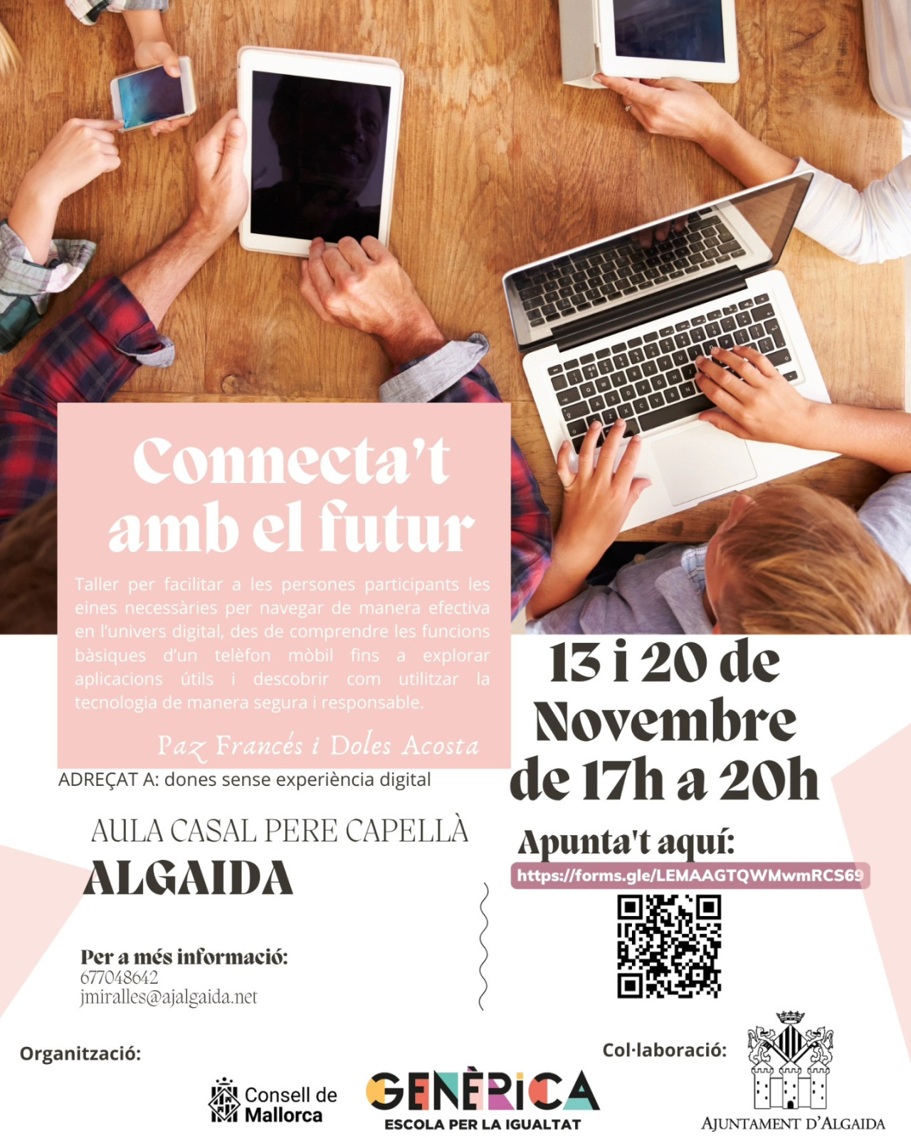 Segona sessió de l’activitat formativa Connecta’t amb el futur
