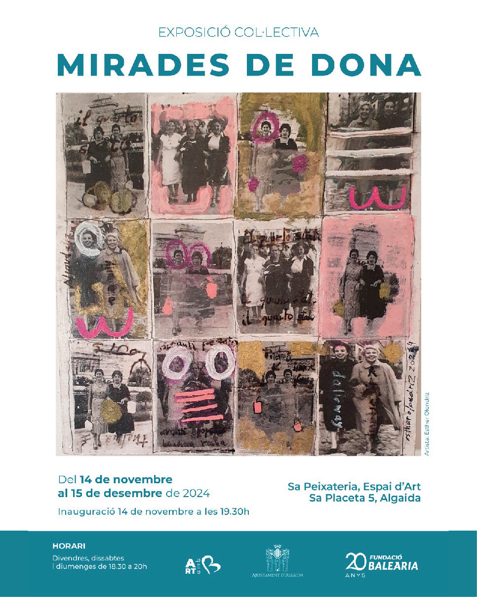Inauguració de l’exposició col·lectiva Mirades de dona