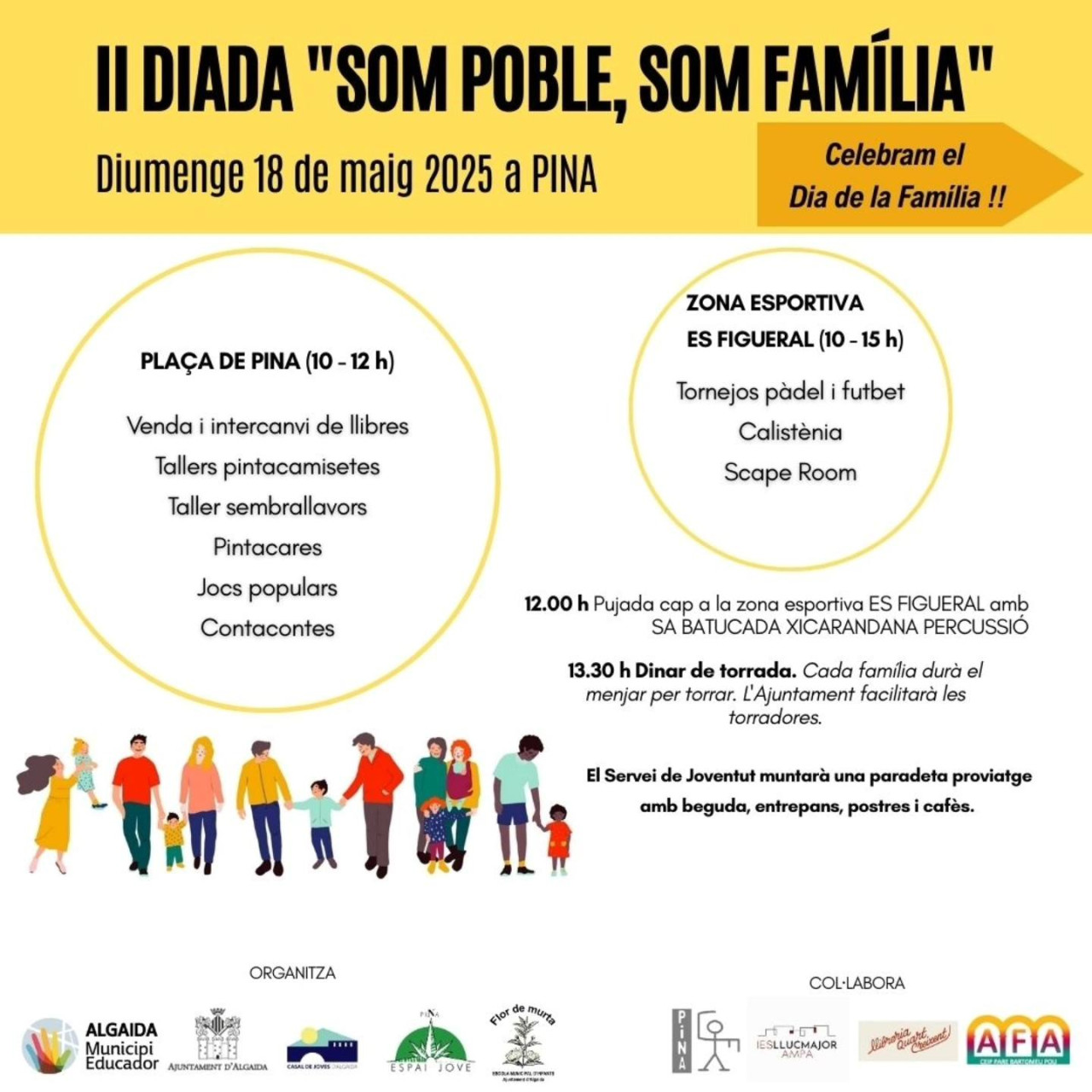 II Diada «Som poble, som família»