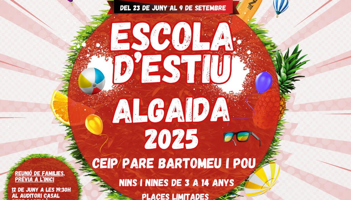 Cartell Escola Estiu Algaida