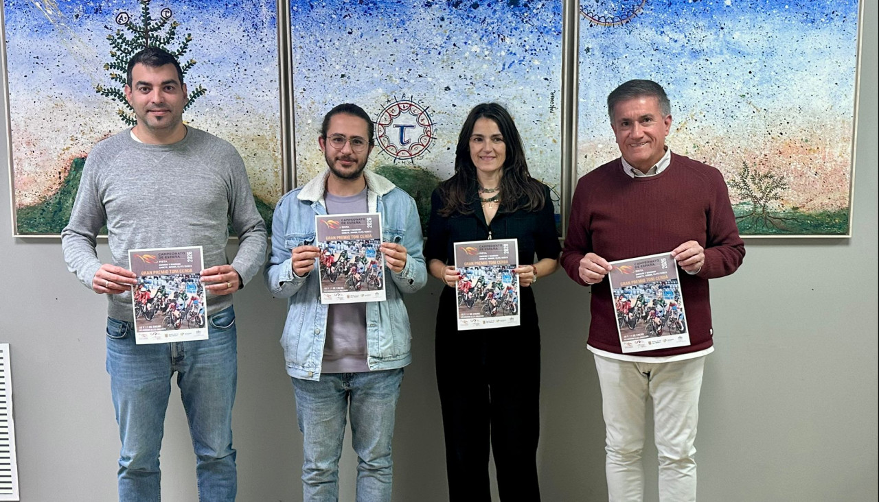 PRESENTACIÓ DE LA PROVA TONI CERDÁ DEL CAMPIONAT D'ESPANYA DE CICLISME