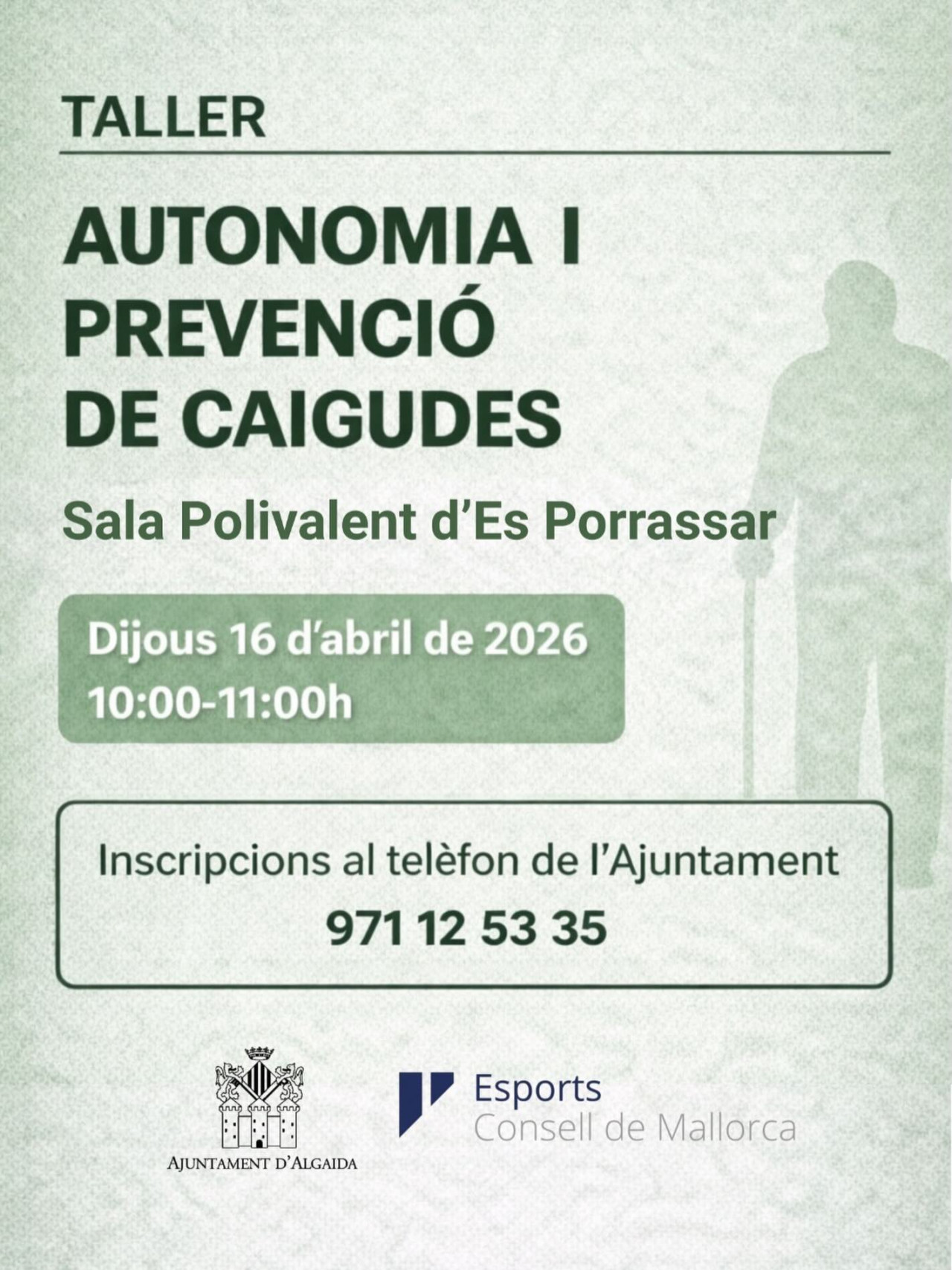 Taller d’autonomia i prevenció de caigudes per a la gent gran