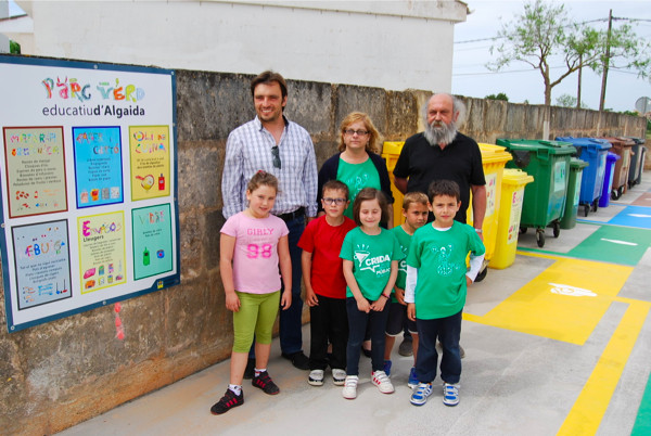 El col·legi P. Bartomeu Pou estrena el parc verd educatiu