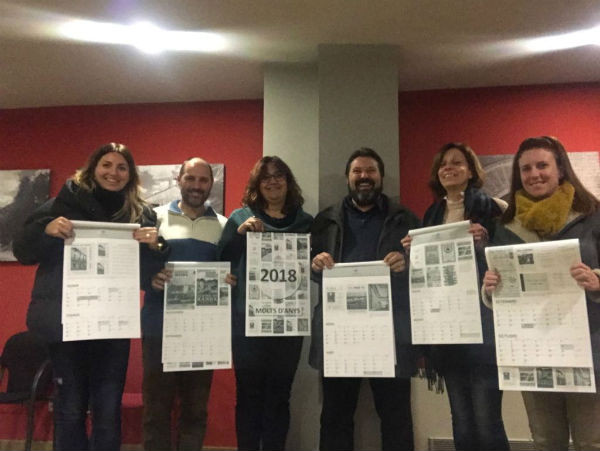 El calendari de 2018 està dedicat a programes de festes del segle XX 