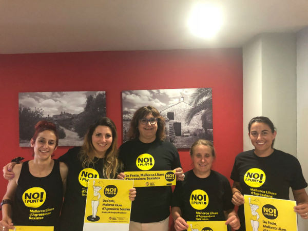 Algaida se suma a la campanya "No i Punt" amb la implicació d'associacions, entitats i cossos de seguretat