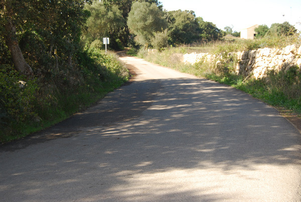 Pavimentació del camí de Castellitx. 