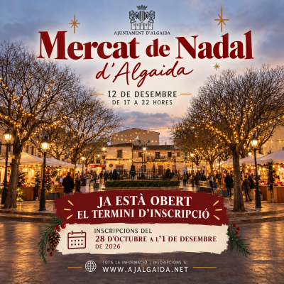 Cartell Mercat Nadal Algaida
