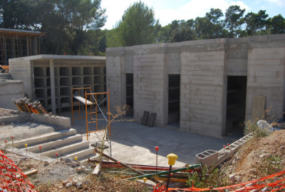 Ampliació i sala de vetlles del cementiri d'Algaida. 