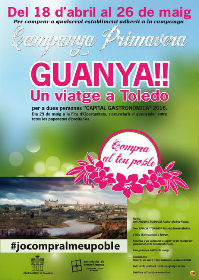 Ajuntament d'Algaida i Associació de Comerç i Empresa impulsen una nova Campanya de Primavera