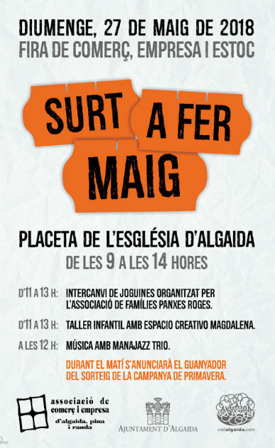 Arriba la Fireta de Maig i la Fira de Comerç, Empresa i Estoc