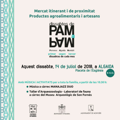Dissabte, dia 14 de juliol, torna el de Pam a Pam a Algaida