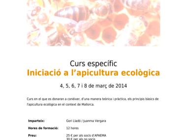 Curs d'iniciació a l'apicultura ecològica a Algaida