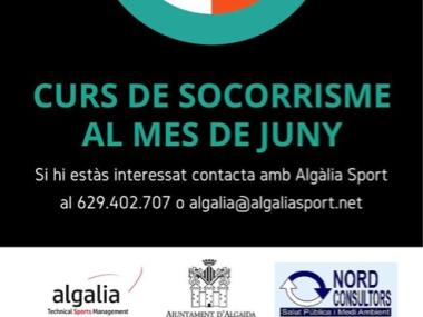 Curs de socorrisme al mes de juny a Algaida