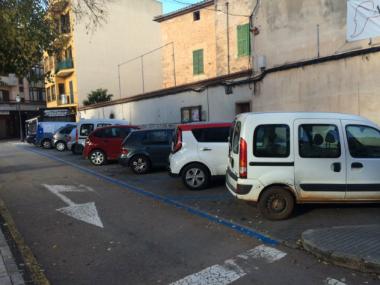 L'Ajuntament d'Algaida instaura l'aparcament restringit gratuït a la plaça