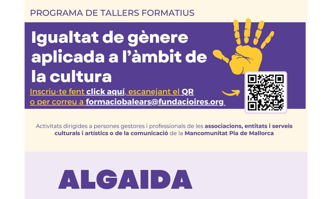 Igualtat de gènere aplicada a l'àmbit de la cultura