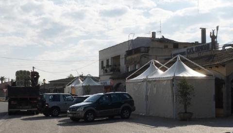 L'Ajuntament d'Algaida subvenciona la instal·lació de carpes als negocis de la restauració