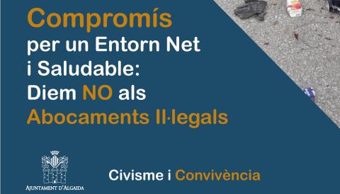 abocaments il·legals de deixalles a Fora Vila i al nucli urbà