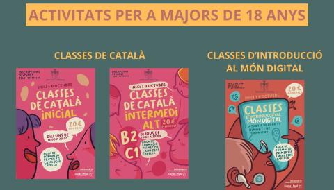 Activitats per a majors de 18 anys