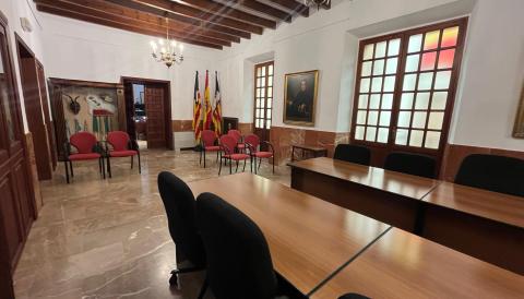 Sala de plenaris de l'Ajuntament