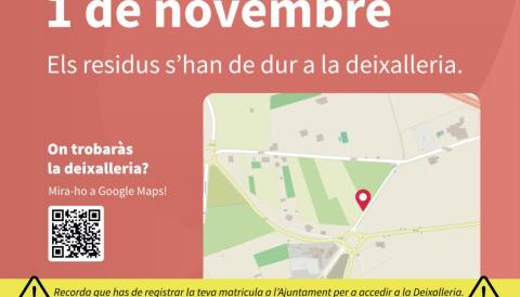 Tancament de l'àrea d'aportació de Sencelles