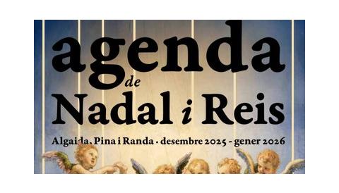 Cartell Agenda de Nadal i Reis