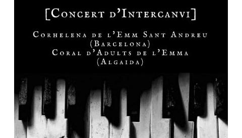 Concert intercanvi de Corals entre Barcelona i Algaida